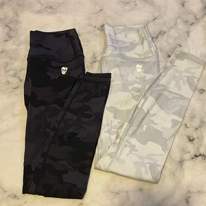 Gymreaper  Black camo leggings